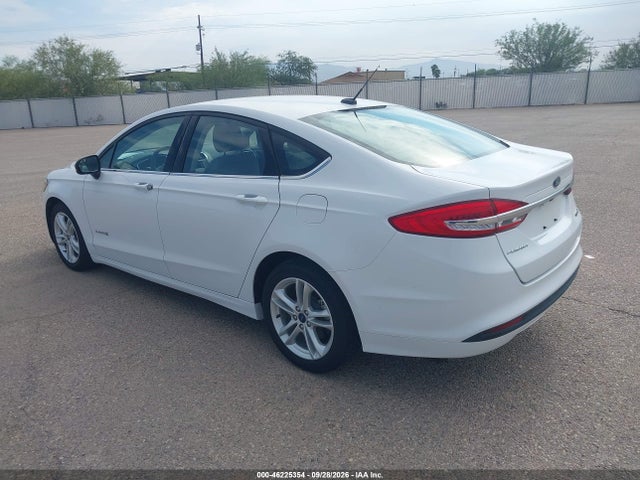 Продаж на аукціоні авто 2018 Ford Fusion Hybrid S, vin: 3FA6P0UUXJR100519, номер лоту: 46225354