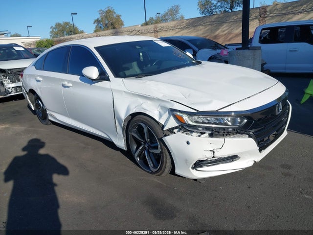 Продаж на аукціоні авто 2018 Honda Accord Sport, vin: 1HGCV1F30JA251037, номер лоту: 46225391