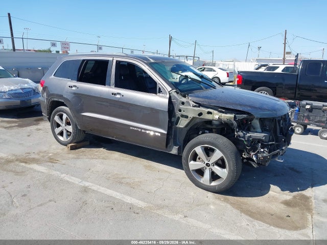 Продажа на аукционе авто 2015 Jeep Grand Cherokee Overland, vin: 1C4RJFCG9FC833559, номер лота: 46225416