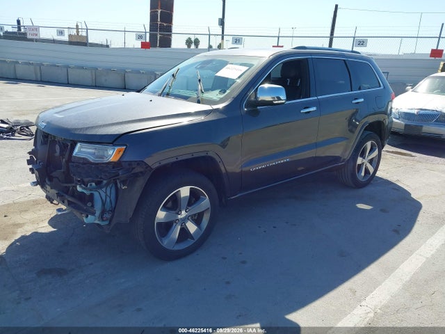 Продажа на аукционе авто 2015 Jeep Grand Cherokee Overland, vin: 1C4RJFCG9FC833559, номер лота: 46225416