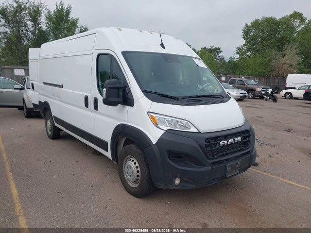 2025 Ram Promaster 3500 Tradesman High Roof 159 Wb W/pass Seat მანქანა იყიდება აუქციონზე, vin: 3C6MRVHG3SE546184, აუქციონის ნომერი: 46225455