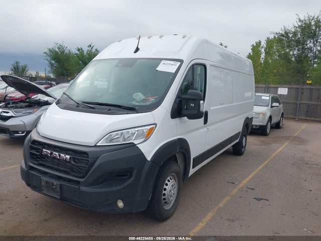 2025 Ram Promaster 3500 Tradesman High Roof 159 Wb W/pass Seat მანქანა იყიდება აუქციონზე, vin: 3C6MRVHG3SE546184, აუქციონის ნომერი: 46225455