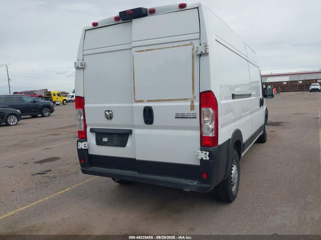 2025 Ram Promaster 3500 Tradesman High Roof 159 Wb W/pass Seat მანქანა იყიდება აუქციონზე, vin: 3C6MRVHG3SE546184, აუქციონის ნომერი: 46225455