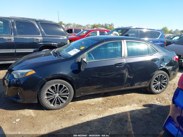 Продаж на аукціоні авто 2015 Toyota Corolla S Plus, vin: 2T1BURHE4FC449794, номер лоту: 46225467
