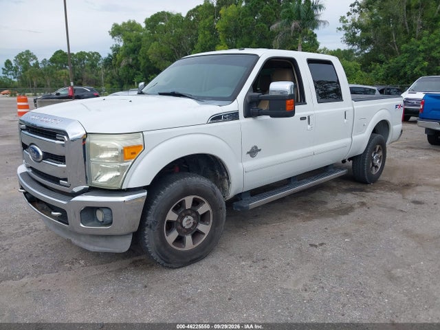 46225550 :رقم المزاد ، 1FT7W2BT6BEC60215 vin ، 2011 Ford F-250 Lariat مزاد بيع