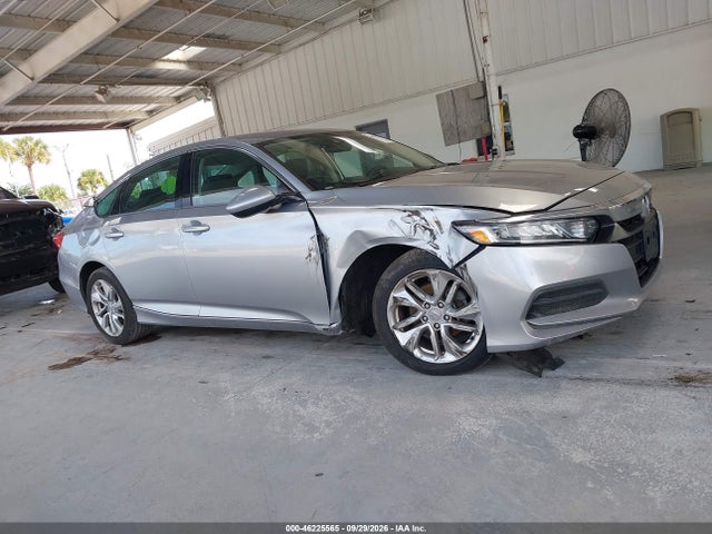 2019 Honda Accord Lx მანქანა იყიდება აუქციონზე, vin: 1HGCV1F18KA083616, აუქციონის ნომერი: 46225565