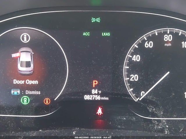 2019 Honda Accord Lx მანქანა იყიდება აუქციონზე, vin: 1HGCV1F18KA083616, აუქციონის ნომერი: 46225565