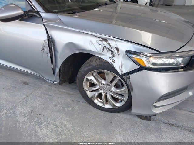 2019 Honda Accord Lx მანქანა იყიდება აუქციონზე, vin: 1HGCV1F18KA083616, აუქციონის ნომერი: 46225565
