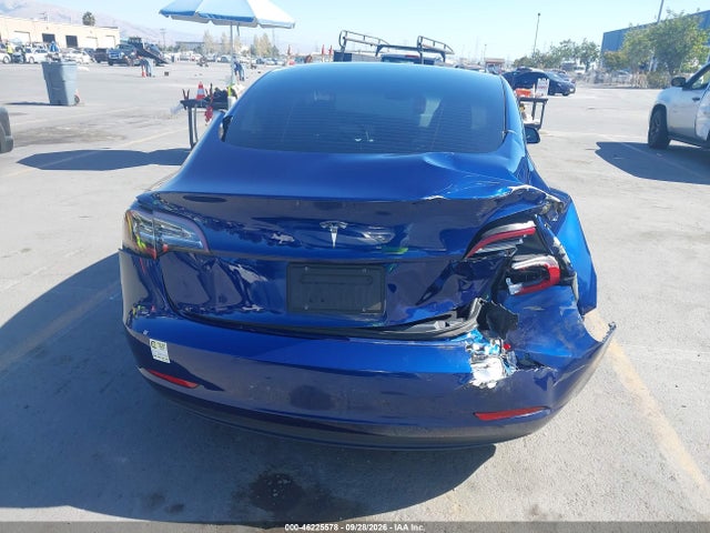 46225578 :رقم المزاد ، 5YJ3E1EA4NF164611 vin ، 2022 Tesla Model 3 Rear-wheel Drive مزاد بيع