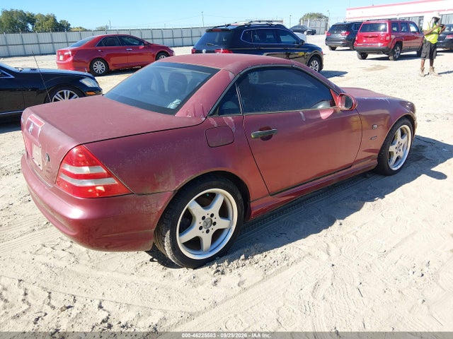 Продаж на аукціоні авто 1999 Mercedes-benz Slk 230 Kompressor, vin: WDBKK47F0XF114073, номер лоту: 46225583