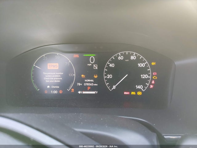 46225592 :رقم المزاد ، 5J6RS6H99PL001707 vin ، 2023 Honda Cr-v Hybrid Sport Touring مزاد بيع