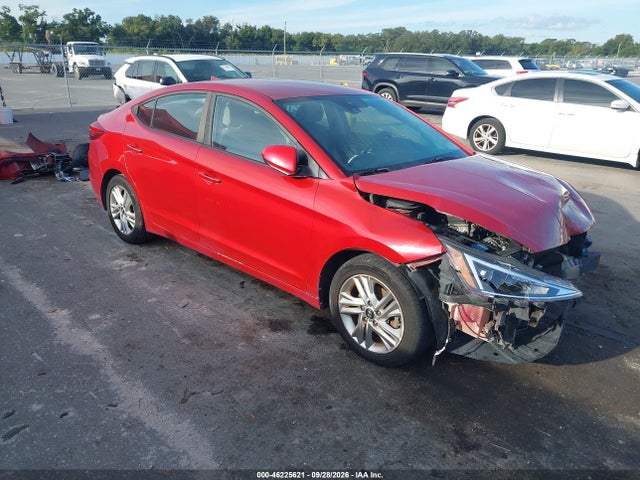 2019 Hyundai Elantra Sel მანქანა იყიდება აუქციონზე, vin: KMHD84LF2KU749679, აუქციონის ნომერი: 46225621
