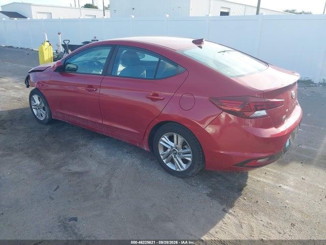 2019 Hyundai Elantra Sel მანქანა იყიდება აუქციონზე, vin: KMHD84LF2KU749679, აუქციონის ნომერი: 46225621
