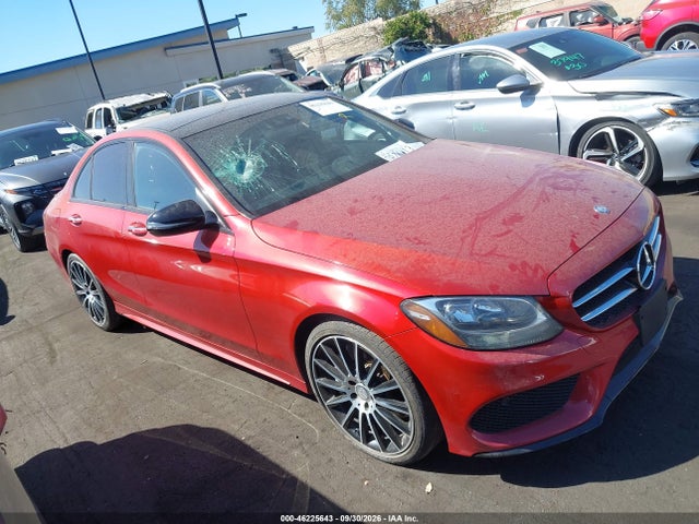 2016 Mercedes-benz C 300 Sport მანქანა იყიდება აუქციონზე, vin: 55SWF4JB4GU153040, აუქციონის ნომერი: 46225643