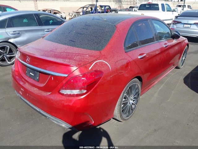 2016 Mercedes-benz C 300 Sport მანქანა იყიდება აუქციონზე, vin: 55SWF4JB4GU153040, აუქციონის ნომერი: 46225643
