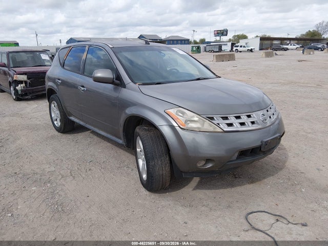 Aukcja sprzedaży 2005 Nissan Murano Sl, vin: JN8AZ08W75W428689, numer aukcji: 46225651