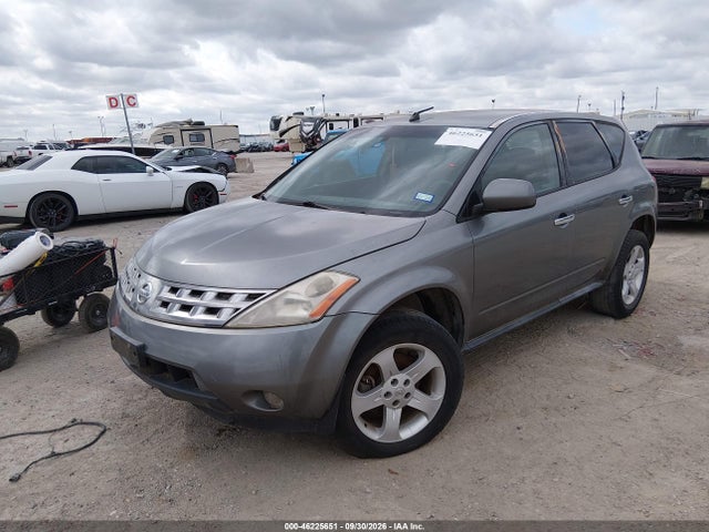 Продажа на аукционе авто 2005 Nissan Murano Sl, vin: JN8AZ08W75W428689, номер лота: 46225651