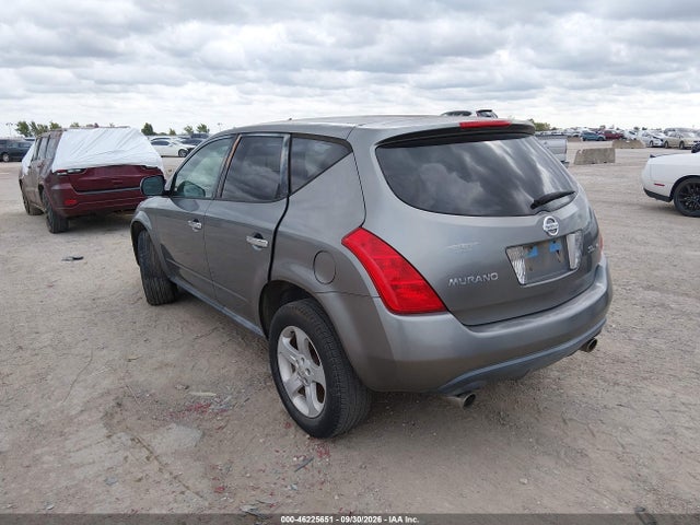 Продажа на аукционе авто 2005 Nissan Murano Sl, vin: JN8AZ08W75W428689, номер лота: 46225651