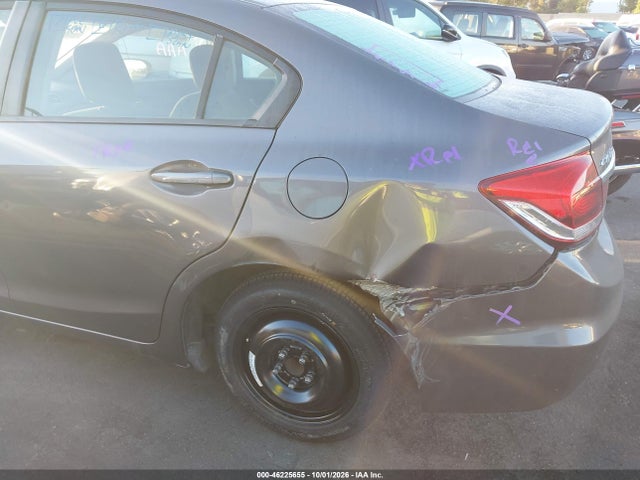 Продаж на аукціоні авто 2015 Honda Civic Lx, vin: 19XFB2F59FE246371, номер лоту: 46225655