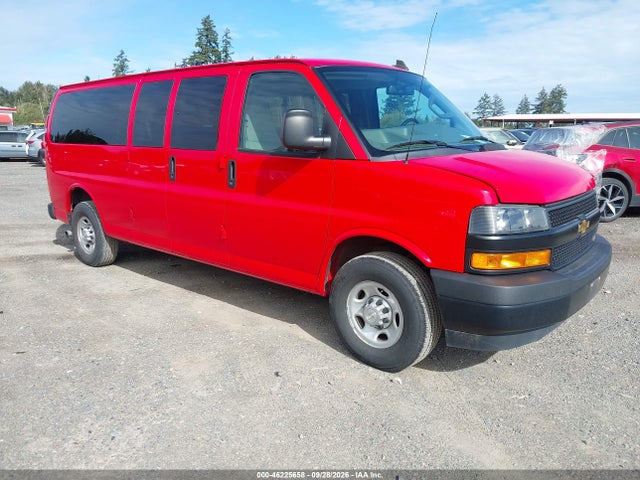 Auction sale of the 2020 Chevrolet Express Passenger Rwd 3500 Extended Wheelbase Ls, vin: 1GAZGNFG5L1265797, lot number: 46225658