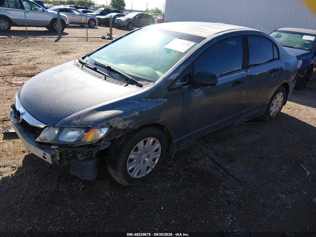 2010 Honda Civic Vp მანქანა იყიდება აუქციონზე, vin: 19XFA1E3XAE028672, აუქციონის ნომერი: 46225679