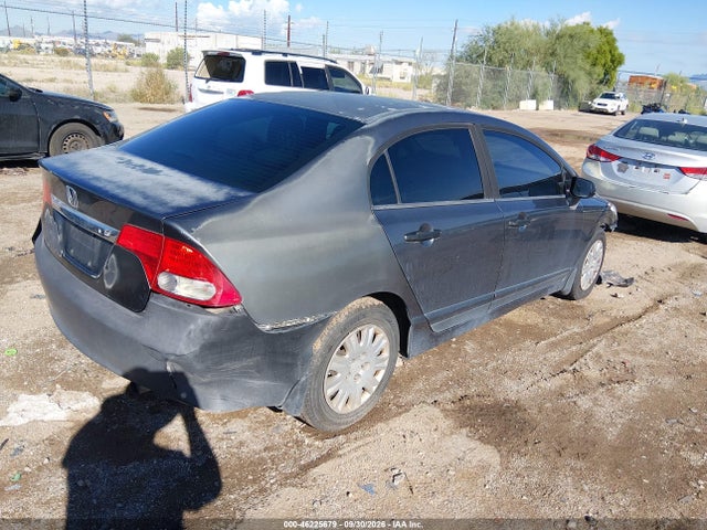 2010 Honda Civic Vp მანქანა იყიდება აუქციონზე, vin: 19XFA1E3XAE028672, აუქციონის ნომერი: 46225679