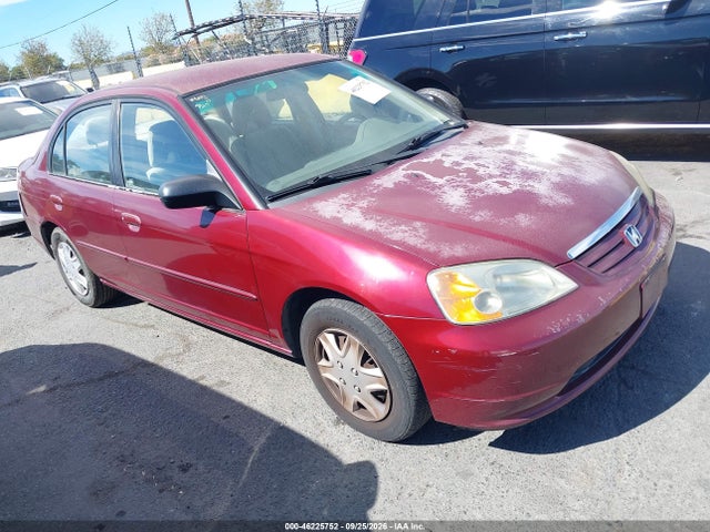 Aukcja sprzedaży 2003 Honda Civic Lx, vin: 2HGES16583H510073, numer aukcji: 46225752