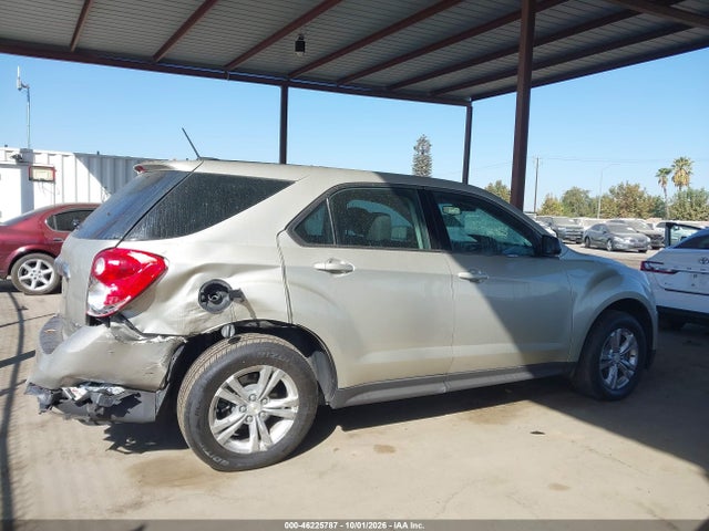 2015 Chevrolet Equinox Ls მანქანა იყიდება აუქციონზე, vin: 2GNALAEK6F6105547, აუქციონის ნომერი: 46225787