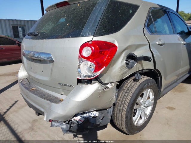 2015 Chevrolet Equinox Ls მანქანა იყიდება აუქციონზე, vin: 2GNALAEK6F6105547, აუქციონის ნომერი: 46225787