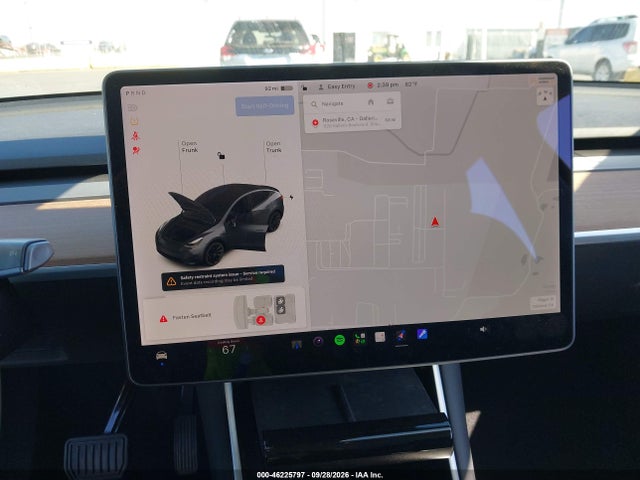 Aukcja sprzedaży 2020 Tesla Model Y Long Range Dual Motor All-wheel Drive, vin: 5YJYGDEE0LF051305, numer aukcji: 46225797