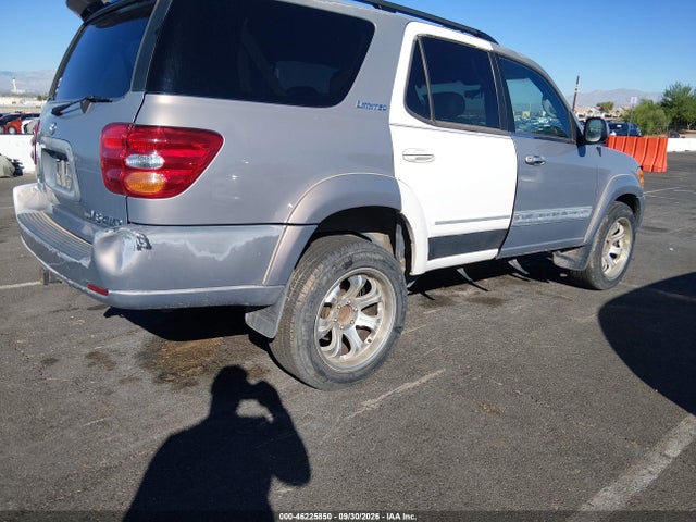 Aukcja sprzedaży 2001 Toyota Sequoia Limited V8, vin: 5TDBT48A61S004413, numer aukcji: 46225850