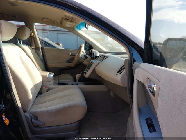 2007 Nissan Murano S მანქანა იყიდება აუქციონზე, vin: JN8AZ08T67W521602, აუქციონის ნომერი: 46225906