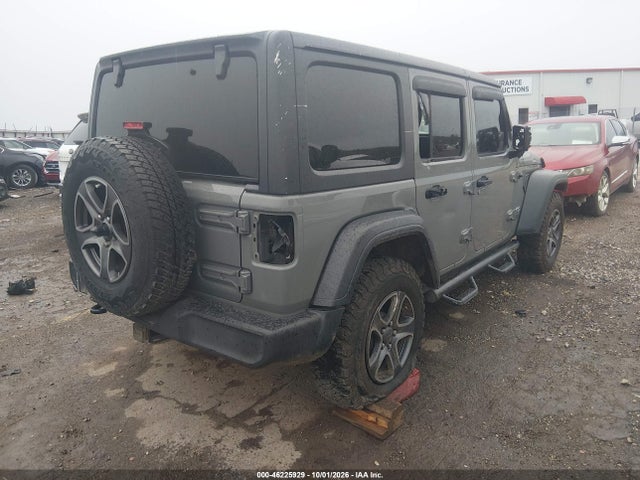 Продаж на аукціоні авто 2018 Jeep Wrangler Unlimited Sport S 4x4, vin: 1C4HJXDG3JW276932, номер лоту: 46225929