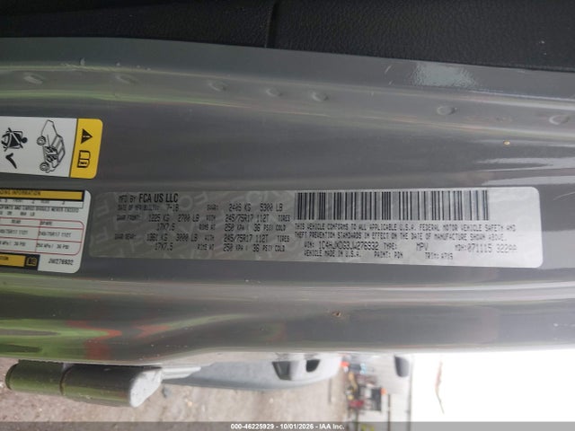 Продаж на аукціоні авто 2018 Jeep Wrangler Unlimited Sport S 4x4, vin: 1C4HJXDG3JW276932, номер лоту: 46225929
