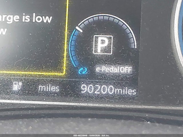 46225946 :رقم المزاد ، 1N4BZ1CVXNC557733 vin ، 2022 Nissan Leaf Sv Plus 62 Kwh مزاد بيع