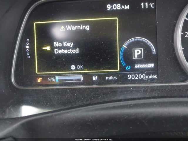 46225946 :رقم المزاد ، 1N4BZ1CVXNC557733 vin ، 2022 Nissan Leaf Sv Plus 62 Kwh مزاد بيع