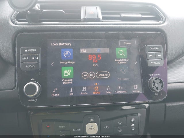 46225946 :رقم المزاد ، 1N4BZ1CVXNC557733 vin ، 2022 Nissan Leaf Sv Plus 62 Kwh مزاد بيع