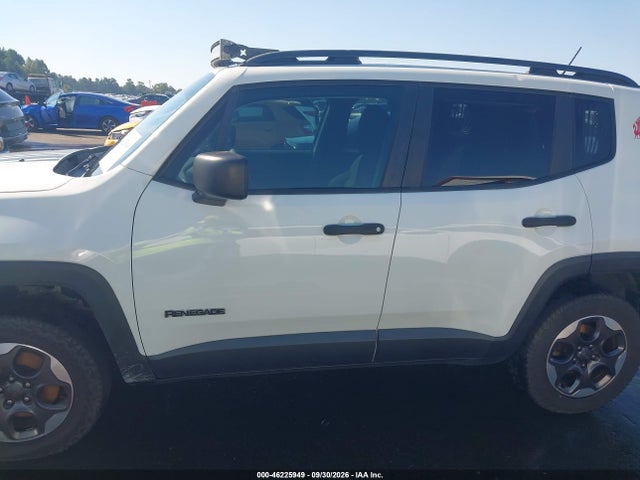 Продаж на аукціоні авто 2017 Jeep Renegade Sport 4x4, vin: ZACCJBAB9HPG29526, номер лоту: 46225949