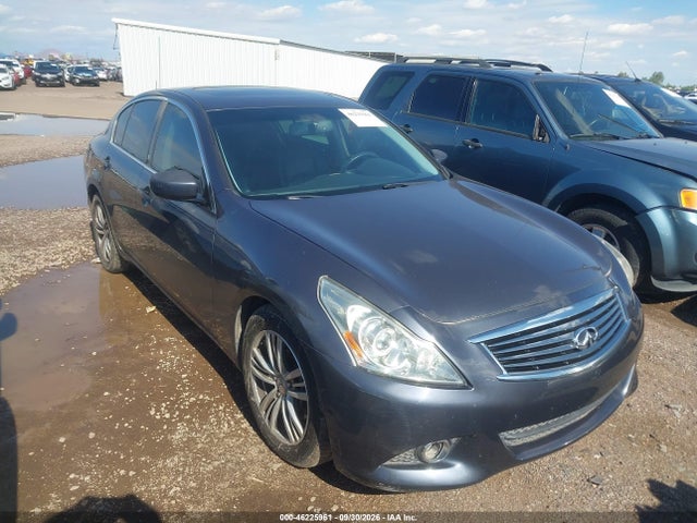 2012 Infiniti G25x მანქანა იყიდება აუქციონზე, vin: JN1DV6AR3CM731170, აუქციონის ნომერი: 46225961