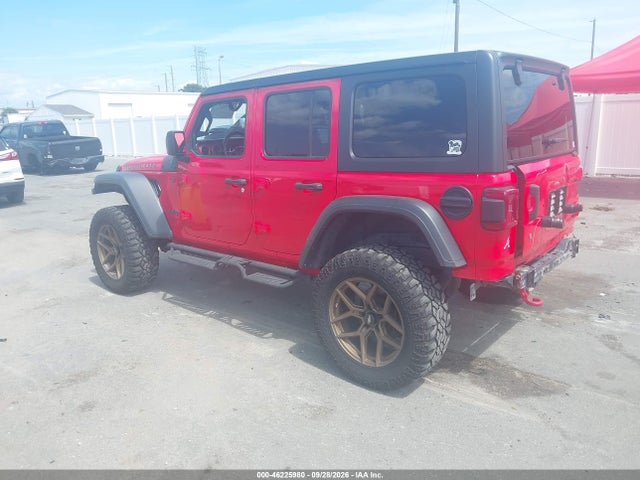 2020 Jeep Wrangler Unlimited Rubicon 4x4 მანქანა იყიდება აუქციონზე, vin: 1C4HJXFN3LW223498, აუქციონის ნომერი: 46225980