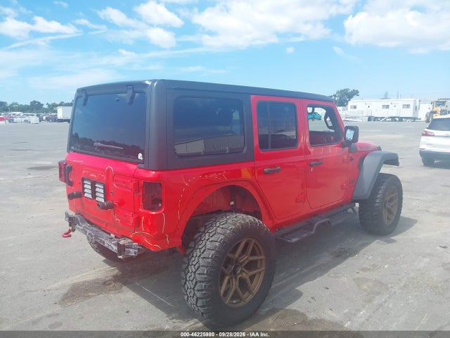 2020 Jeep Wrangler Unlimited Rubicon 4x4 მანქანა იყიდება აუქციონზე, vin: 1C4HJXFN3LW223498, აუქციონის ნომერი: 46225980