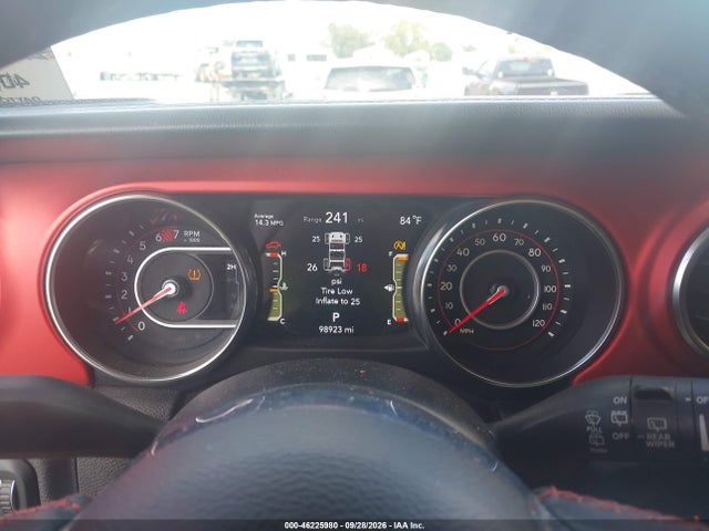 2020 Jeep Wrangler Unlimited Rubicon 4x4 მანქანა იყიდება აუქციონზე, vin: 1C4HJXFN3LW223498, აუქციონის ნომერი: 46225980