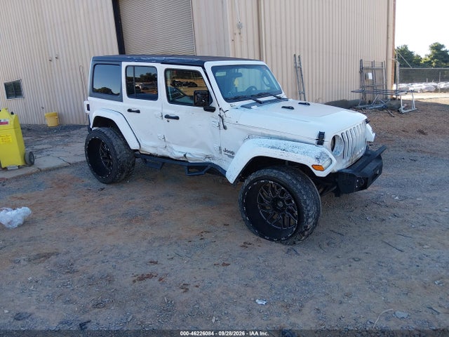 2018 Jeep Wrangler Unlimited Sport S 4x4 მანქანა იყიდება აუქციონზე, vin: 1C4HJXDG3JW181965, აუქციონის ნომერი: 46226084