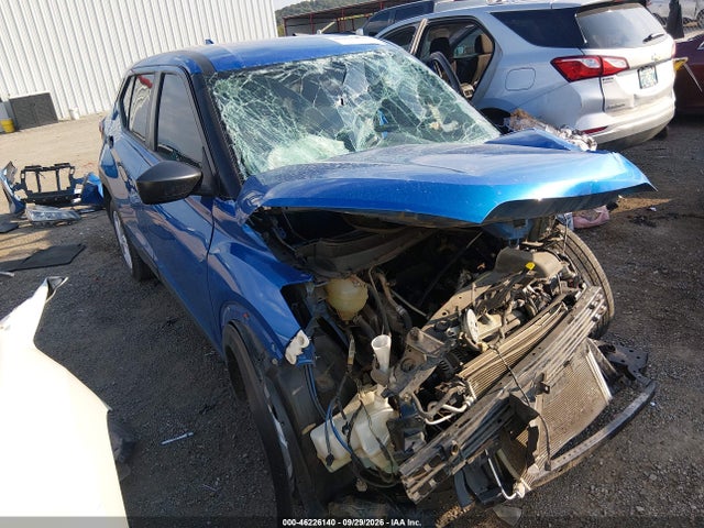 46226140 :رقم المزاد ، 3N1CP5BV9ML527030 vin ، 2021 Nissan Kicks S Xtronic Cvt مزاد بيع