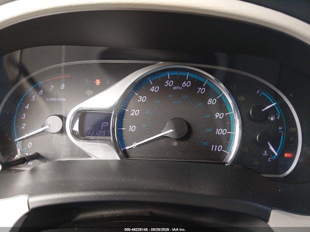 46226148 :رقم المزاد ، 5TDYK3DC3CS214811 vin ، 2012 Toyota Sienna Xle V6 8 Passenger مزاد بيع