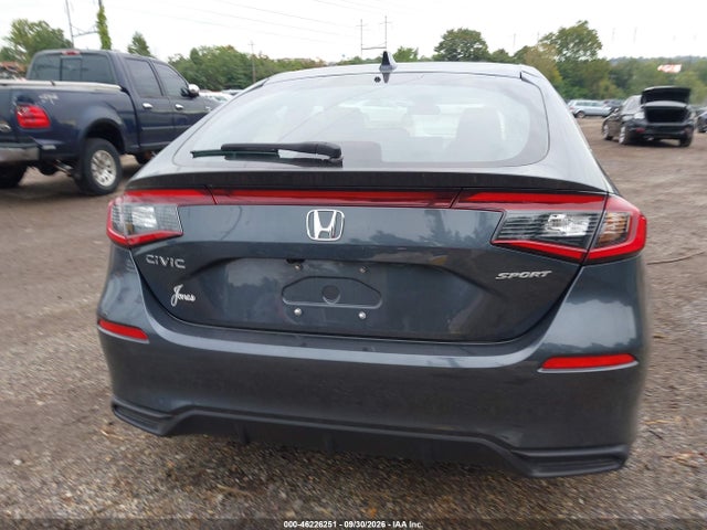 46226251 :رقم المزاد ، 19XFL2H8XSE035565 vin ، 2025 Honda Civic Sedan Sport مزاد بيع