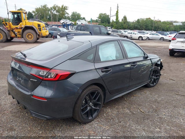46226251 :رقم المزاد ، 19XFL2H8XSE035565 vin ، 2025 Honda Civic Sedan Sport مزاد بيع