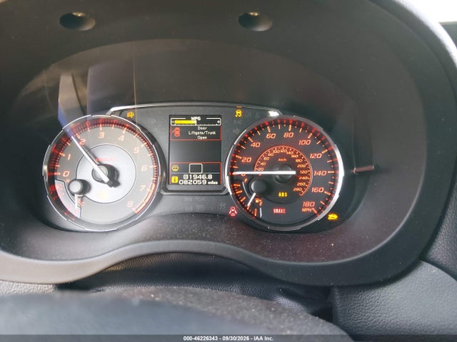 2015 Subaru Wrx Limited მანქანა იყიდება აუქციონზე, vin: JF1VA1G60F9835979, აუქციონის ნომერი: 46226343