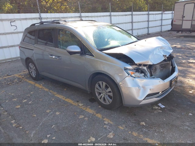 46226489 :رقم المزاد ، 5FNRL5H60HB014577 vin ، 2017 Honda Odyssey Ex-l مزاد بيع