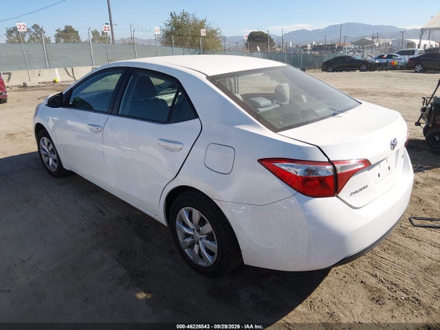 5YFBURHE6FP217049 Toyota COROLLA LE